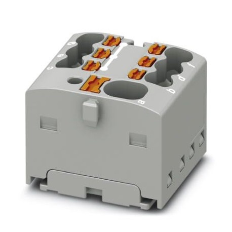 Phoenix contact PTFIX 4/6X1,5-G GY Distribution block, nom. voltage: 450 V, nominal current: 17.5 A,..
