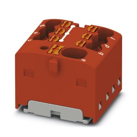 Phoenix contact PTFIX 4/6X1,5-G RD Distribution block, nom. voltage: 450 V, nominal current: 17.5 A,..