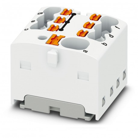 PHOENIX CONTACT PTFIX 4/6X1,5-G WH PTFIX 4/6X1,5-G WH 1047485 PHOENIX CONTACT Distribution block, nom. voltage: 450 V, nominal current: 17.5 A,..