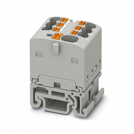 Phoenix contact PTFIX 4/6X1,5-NS15A GY Distribution block, nom. voltage: 500 V, nominal current: 17...