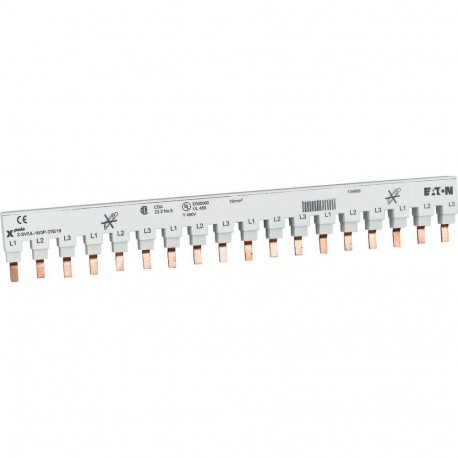 Eaton-moeller Z-SV/UL-16/1P-1TE/18 Y7-104894 EATON ELECTRIC Block busbar 1Ph., 18HP, for FAZ-NA, FAZ-RT