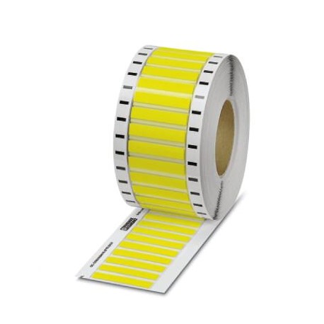 Phoenix contact WMS-2 HF DS 6,4 (50X10)RL YE Shrink sleeve, roll, yellow, unmarked, 2:1 shrink ratio..