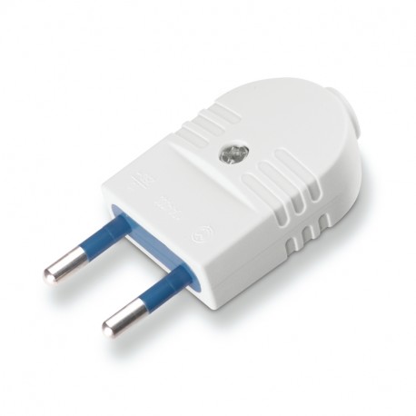 Scame 104.4000 AZZURRA PLUG 2P 10A WHITE