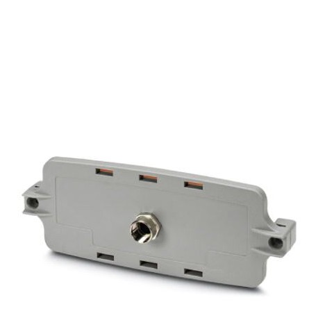 Phoenix contact ECS-P-122X169-S-UV-1M12 GY Screw locking one female M12 faceplate of the ECS Family...
