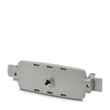 Phoenix contact ECS-P-122X169-L-UV-1M12 GY Snap-in locking one female M12 faceplate of the ECS Famil..