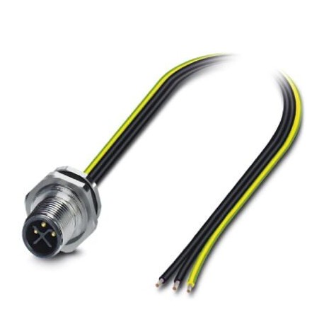 PHOENIX CONTACT SACC-DSI-M12MSS-3P-M16/2,5PE SACC-DSI-M12MSS-3P-M16/2,5PE 1051347 PHOENIX CONTACT Flush-type connector, Universal, 3-position, Plug, M12,..