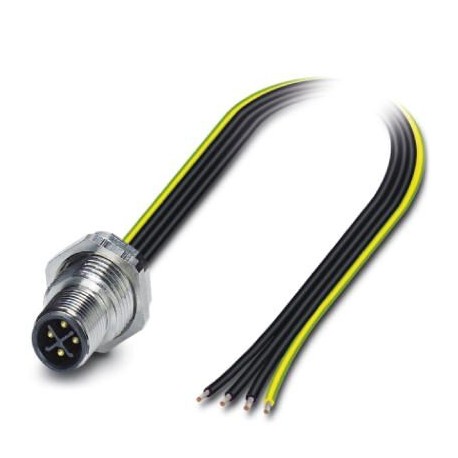 PHOENIX CONTACT SACC-DSI-M12MSS-4CON-M16/2,5PE SACC-DSI-M12MSS-4CON-M16/2,5PE 1051349 PHOENIX CONTACT Flush-type connector, Power, 4-position, Plug, M12, S..