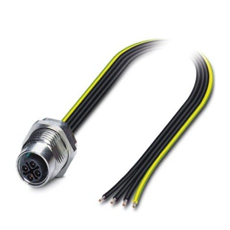 PHOENIX CONTACT SACC-DSI-M12FSS-4CON-M16/2,5PE SACC-DSI-M12FSS-4CON-M16/2,5PE 1051350 PHOENIX CONTACT Flush-type connector, Power, 4-position, Socket, M12,..