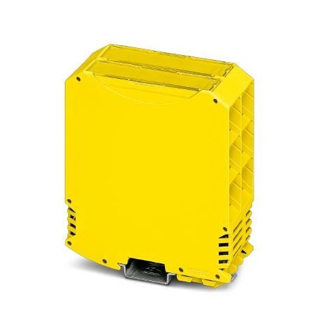 Phoenix contact ME MAX 45 3-3 YE DIN rail housing, Complete housing with metal foot catch, tall desi..