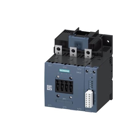 Siemens 3RT1056-6AR36 power contactor, AC-3 185 A, 90 kW / 400 V AC (50-60 Hz) / DC operation 440-480 V AC/D..