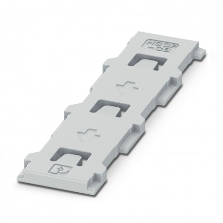 Phoenix contact HSCP-CB 3U-7035 ME-IO Blockbelt, for 3 PCB connectors, color: light gray (7035)
