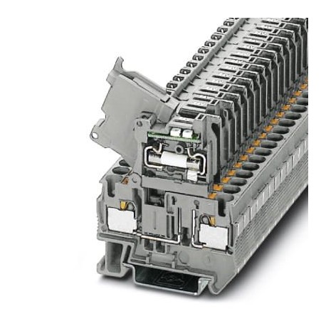 Phoenix contact PT 4-HESILED 24 (5X20) GY/GY Fuse modular terminal block