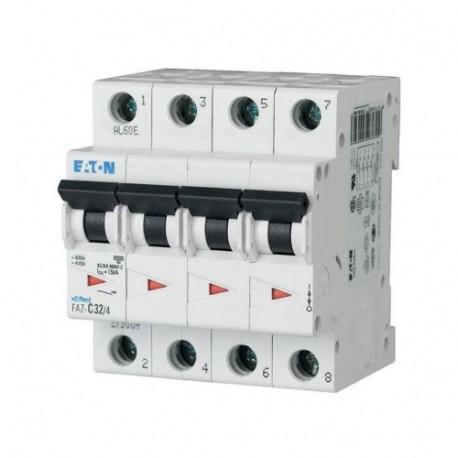 Eaton-moeller FAZ-Z13/4 Y7-106023 EATON ELECTRIC Miniature circuit breaker (MCB), 13A, 4p, type Z characteristic