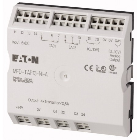 Eaton-moeller MFD-TAP13-NI-A 0004560801 EATON ELECTRIC I/O module with temperature measuring, range A, 6DI(2AI), 4D..