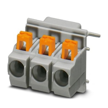Phoenix contact FKDSO 2,5 HV/ 3-R-7,5 GY PCB terminal block, pitch: 7.5 mm, number of positions: 3, ..