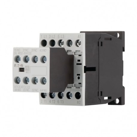 Eaton-moeller DILM12-22(24VDC) Y7-106369 EATON ELECTRIC Contactor, 3p+2N/O+2N/C, 5.5kW/400V/AC3