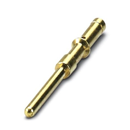 Phoenix contact CC1,0-TS-0,34M AU Crimp contact,  contact diameter: 1 mm,  turned,  Pin,  contact ma..