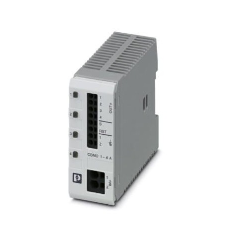 Phoenix contact CBMC E4 24DC/1-4A S-R Multi-channel electronic circuit breaker for protecting four l..