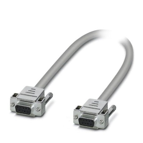 Phoenix contact CABLE-D 9SUB/B/B/HF/S/ 3,0M Assembled, shielded, halogen-free round cable connection..