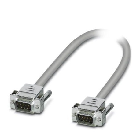 Phoenix contact CABLE-D 9SUB/S/S/HF/S/ 1,0M Assembled, shielded, halogen-free round cable connection..