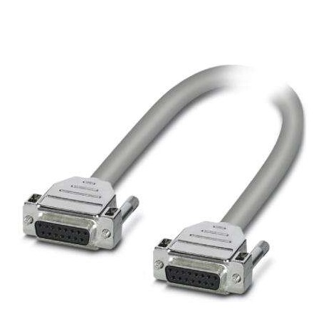 PHOENIX CONTACT CABLE-D15SUB/B/B/HF/S/ 1,0M CABLE-D15SUB/B/B/HF/S/ 1,0M 1066597 PHOENIX CONTACT Assembled, shielded, halogen-free round cable connection..