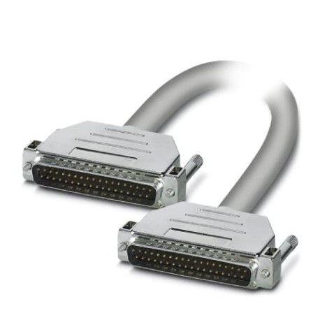 Phoenix contact CABLE-D37SUB/S/S/HF/S/ 3,0M Assembled, shielded, halogen-free round cable connection..