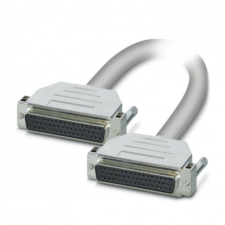 PHOENIX CONTACT CABLE-D50SUB/B/B/HF/S/ 2,0M CABLE-D50SUB/B/B/HF/S/ 2,0M 1066673 PHOENIX CONTACT Assembled, shielded, halogen-free round cable connection..
