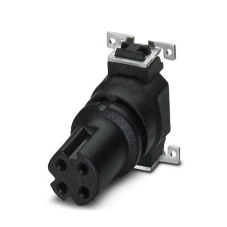 Phoenix contact SACC-CI-M8FSD-4P SMD R32 Flush-type connector, 4-position, Socket, straight, M8, D-c..