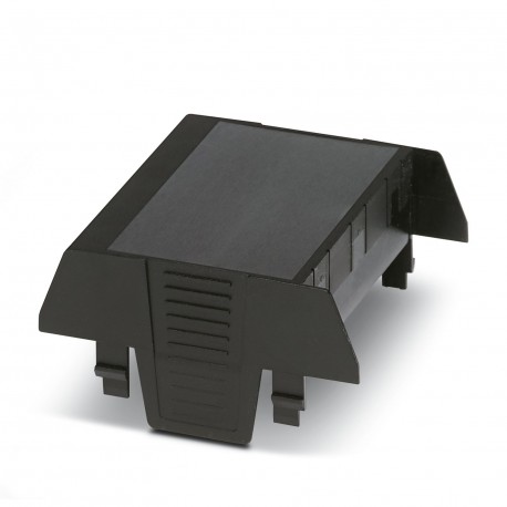 Phoenix contact EH 67,5-C SS/ABS-PC BK9005 DIN rail housing, Upper part, connection opening on one s..