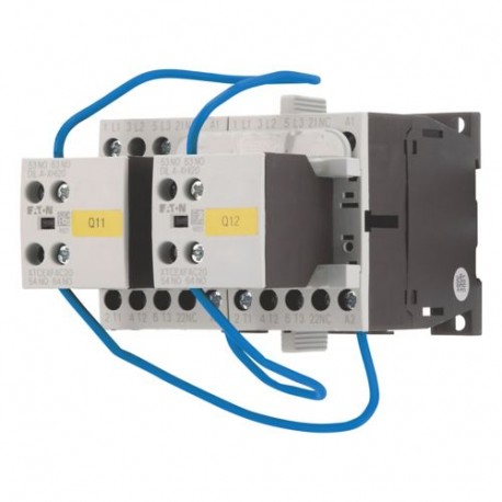 Eaton-moeller DIULM7/21(24VDC) Y7-107021 EATON ELECTRIC Reversing contactor combination, 3p, +2S free, 3kW/400V/AC3