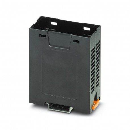 Phoenix contact EH 52,5-B/ABS-PC BK9005 DIN rail housing, Lower housing part with base latch, tall d..