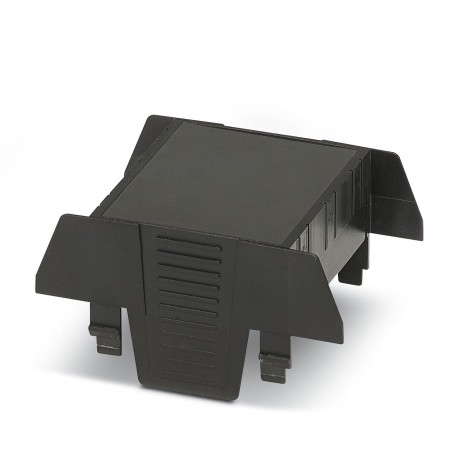 Phoenix contact EH 52,5-C DS/ABS-PC BK9005 DIN rail housing, Upper part, connection opening on both ..