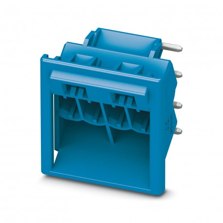 Phoenix contact ICC25-H/4R5,0-5015 PCB headers, number of positions: 4, pitch: 5 mm, color: sky blue..