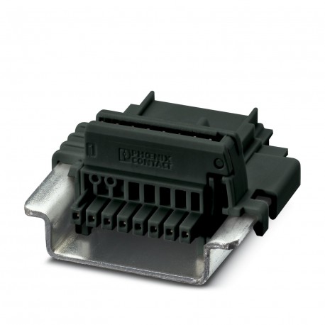 Phoenix contact TBUS8-25,0-PPPPPPPP-9005 DIN rail connector, number of positions: 8, pitch: 2.54 mm,..