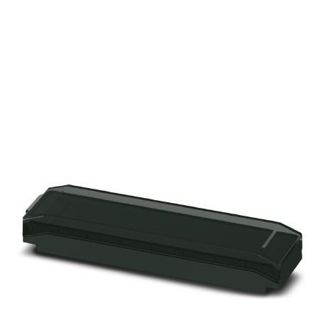 Phoenix contact ICS25-TL100X12-9005 DIN rail housing, Upper part, with transparent hinged cover, wid..