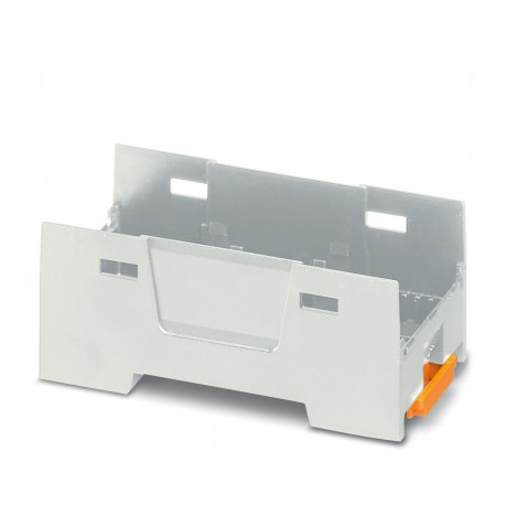 Phoenix contact EH 35 F-B/ABS-PC GY7035 DIN rail housing, Lower housing part with base latch, flat d..