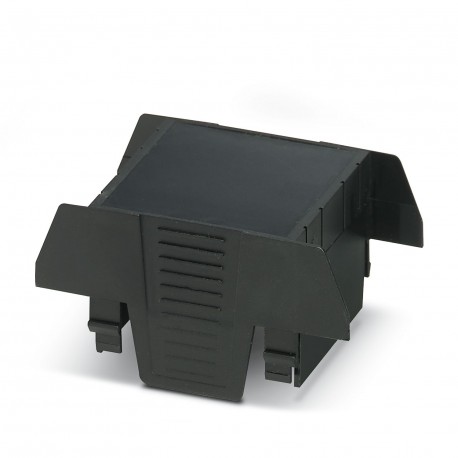 Phoenix contact EH 45 F-C DS/ABS-PC BK9005 DIN rail housing, Upper part, connection opening on both ..