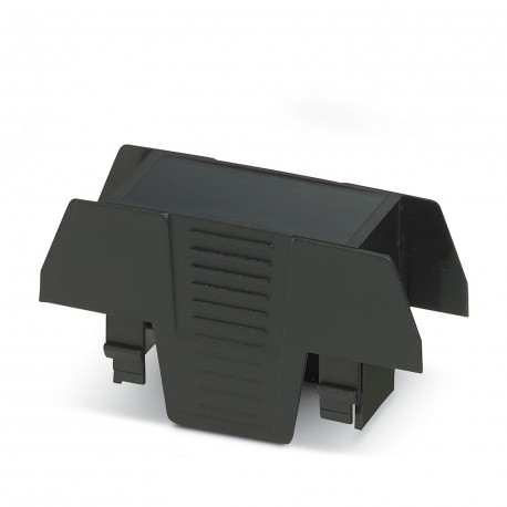 Phoenix contact EH 22,5 F-C DS/ABS-PC BK9005 DIN rail housing, Upper part, connection opening on bot..