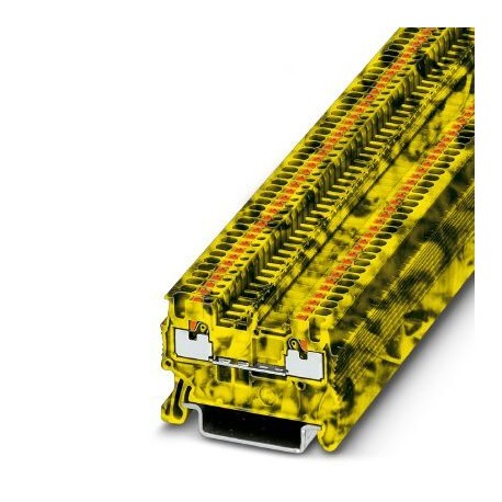 Phoenix contact PT 1,5/S-FE Feed-through terminal block, nom. voltage: 500 V, nominal current: 17.5 ..
