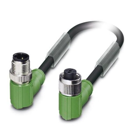 PHOENIX CONTACT SAC-3P-M12MR/0,62-PUR/M12FR SH SAC-3P-M12MR/0,62-PUR/M12FR SH 1079242 PHOENIX CONTACT Sensor/actuator cable, 3-position, PUR halogen-free, ..