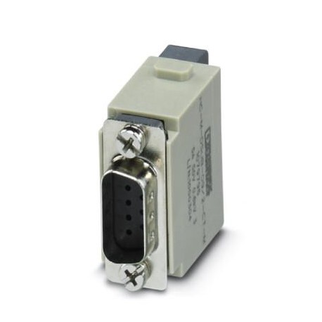 PHOENIX CONTACT HC-M-DSUB-09/2-CT-F HC-M-DSUB-09/2-CT-F 1079793 PHOENIX CONTACT HEAVYCON socket contact insert module, D-SUB 9, crimp connection..