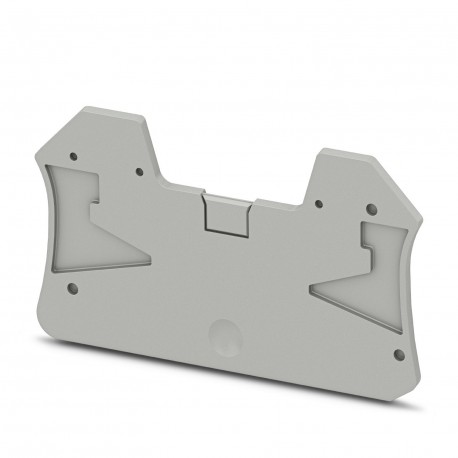 Phoenix contact D-PTV 2,5-QUATTRO End cover, length: 69,2 mm, width: 2.2 mm, height: 45,7 mm, color:..