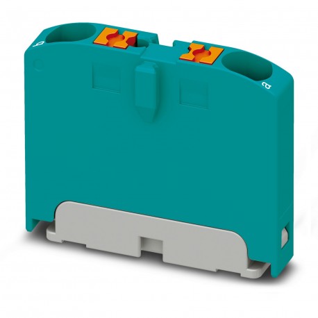 Phoenix contact PTFIX 2X2,5 TQ Block for distribution, Terminal base, nominal voltage: 500 V, nomina..