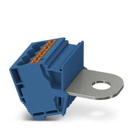 Phoenix contact AGK PT 4X6/M10 BU Pick-off terminal block, nom. voltage: 1000 V, nominal current: 41..