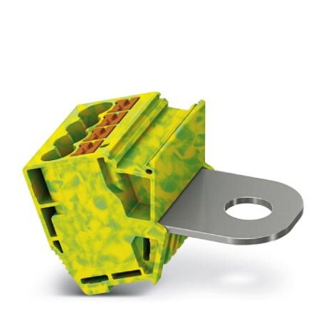 Phoenix contact AGK PT 4X6/M10 GNYE Pick-off terminal block, nom. voltage: 1000 V, nominal current: ..