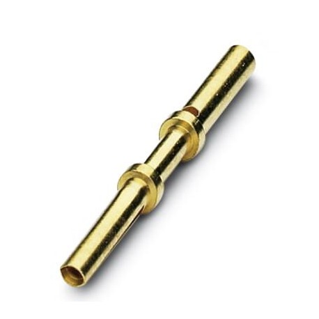Phoenix contact ST-06KS020/VPE 500 Crimp contact, turned, contact diameter: 0.6 mm, crimp range: 0.1..