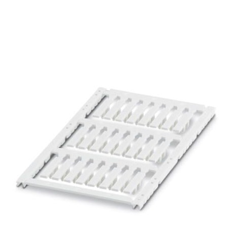 Phoenix contact UCT-WMCO 2,9 (23X4) CUS Conductor marker, Sheet, white, labeled, mounting type: clip..
