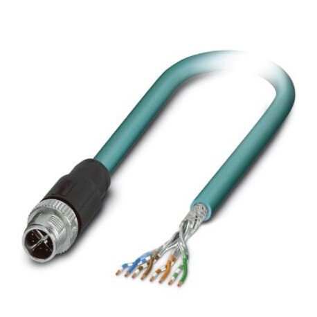PHOENIX CONTACT NBC-M12MSX/50,0-94F NBC-M12MSX/50,0-94F 1089053 PHOENIX CONTACT Network cable, Ethernet CAT6