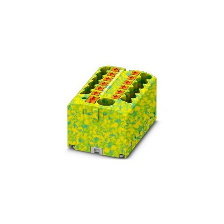 Phoenix contact PTFIX 6/12X2,5 GNYE Block for distribution, Terminal base with power, The blocks can..