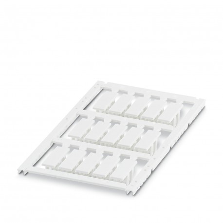 Phoenix contact UCT-WMCO 6,8 (23X8) CUS Conductor marking, Sheet, white, labeled according to custom..